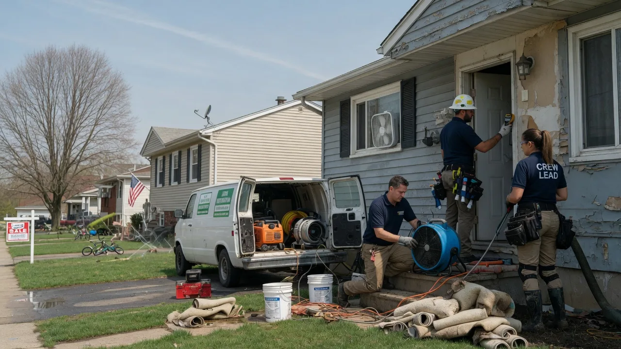 Flood Cleanup in Elkhorn City, KY near me